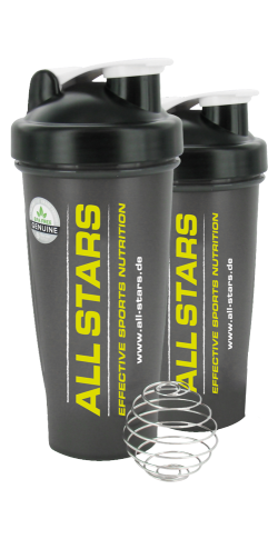 Šejkr all stars šedý 600ml