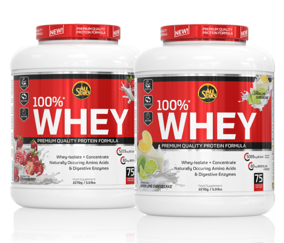 100 % whey protein 2270g