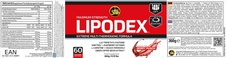 LIPODEX berry punch etiketa