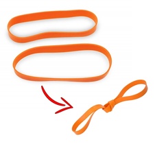 Posilovací guma - střední zátěž oranžová