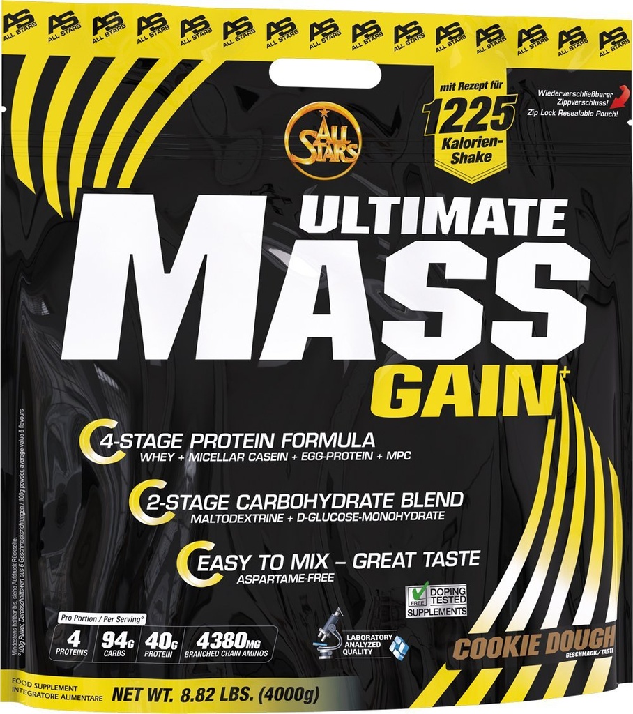 Mass Gain cookies-dough