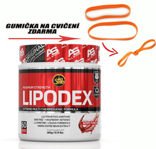 LIPODEX POWDER 360g + ZDARMA FITNESS GUMA