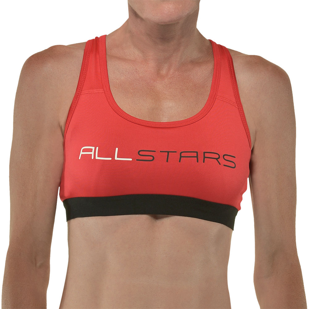 All Stars ALL STARS Dámská sportovní podprsenka AS červená S