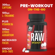 ALL STARS RAW INTENZITY FOCUS & STIM BOOSTER 100 TABLET