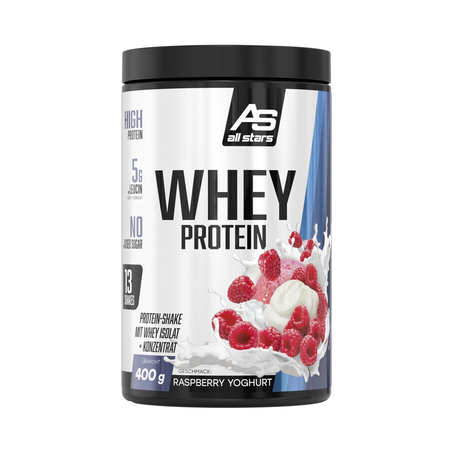 All Stars ALL STARS WHEY PROTEIN 400g ALL STARS Malina-jogurt