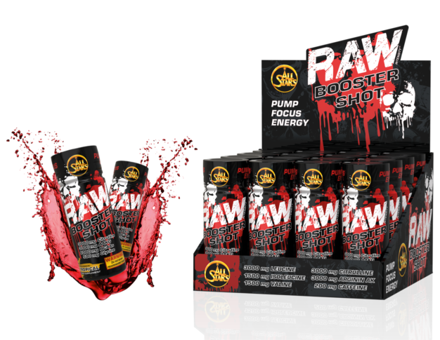 Raw booster shot