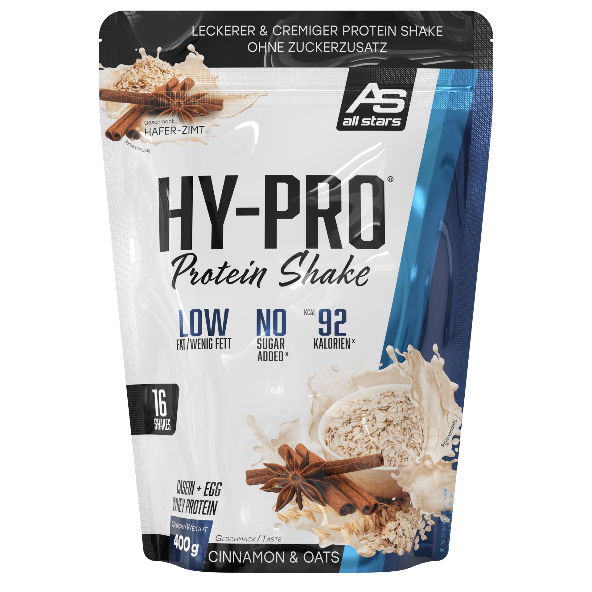 All Stars ALL STARS HY PRO PROTEIN SHAKE  400G Skořice-oves