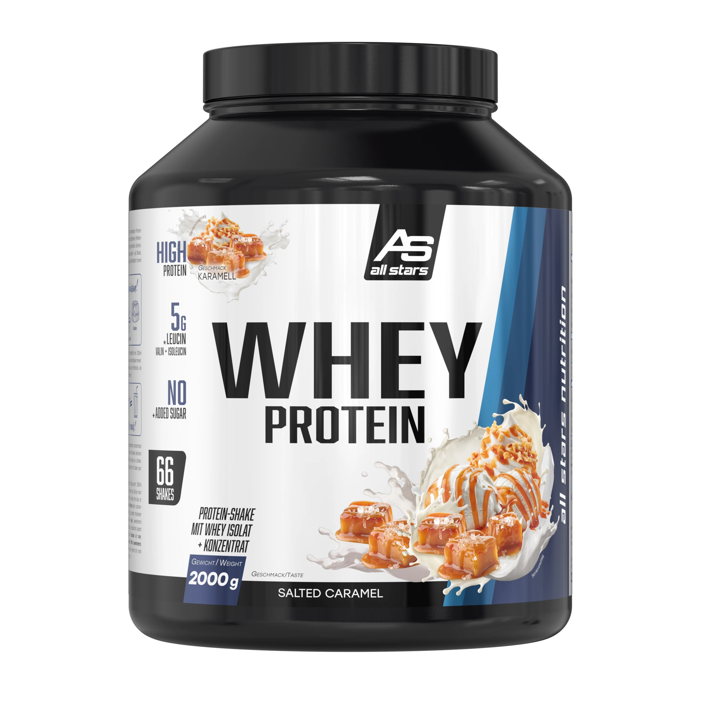 All Stars ALL STARS WHEY PROTEIN 2000G Slaný karamel