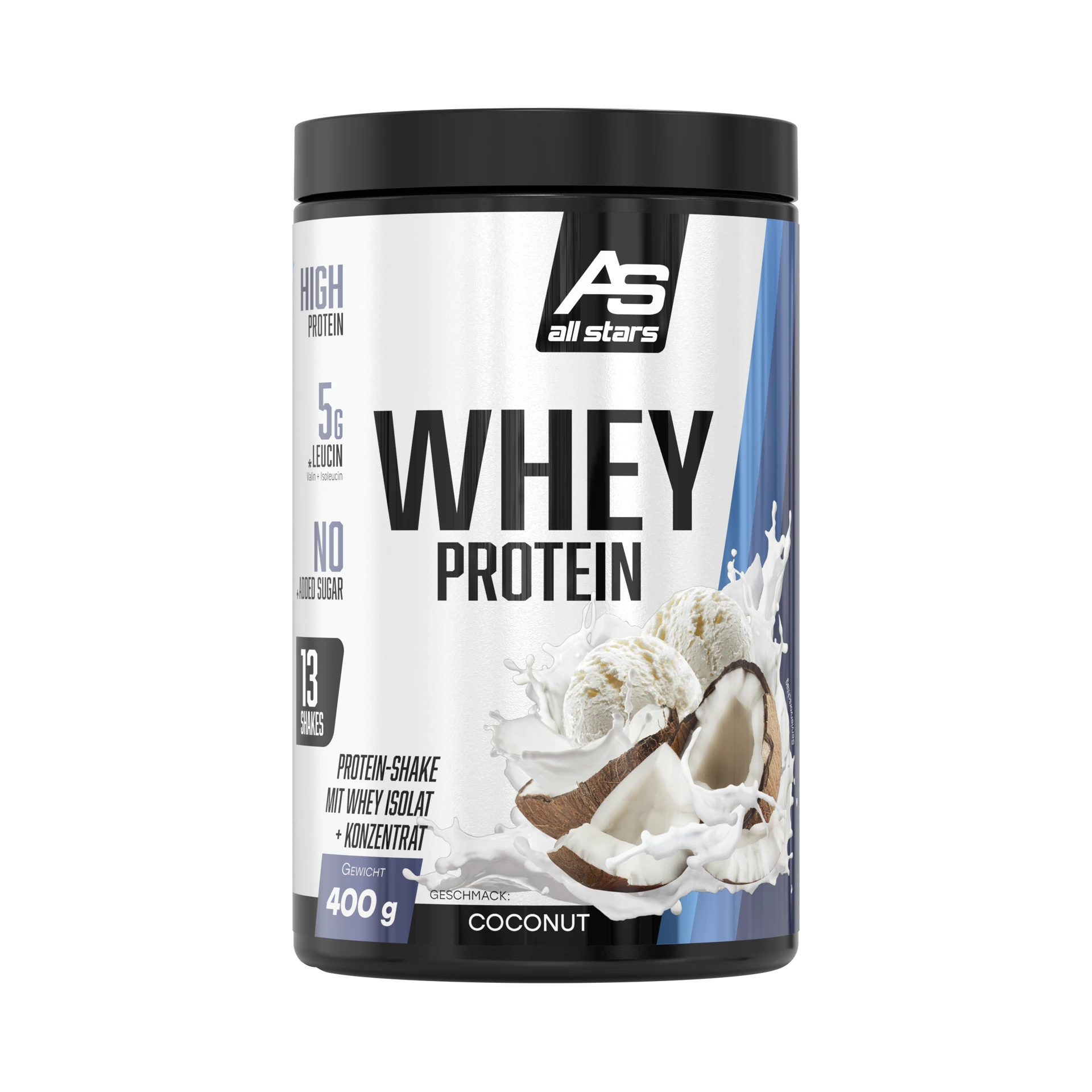 All Stars ALL STARS WHEY PROTEIN 400g ALL STARS Kokos